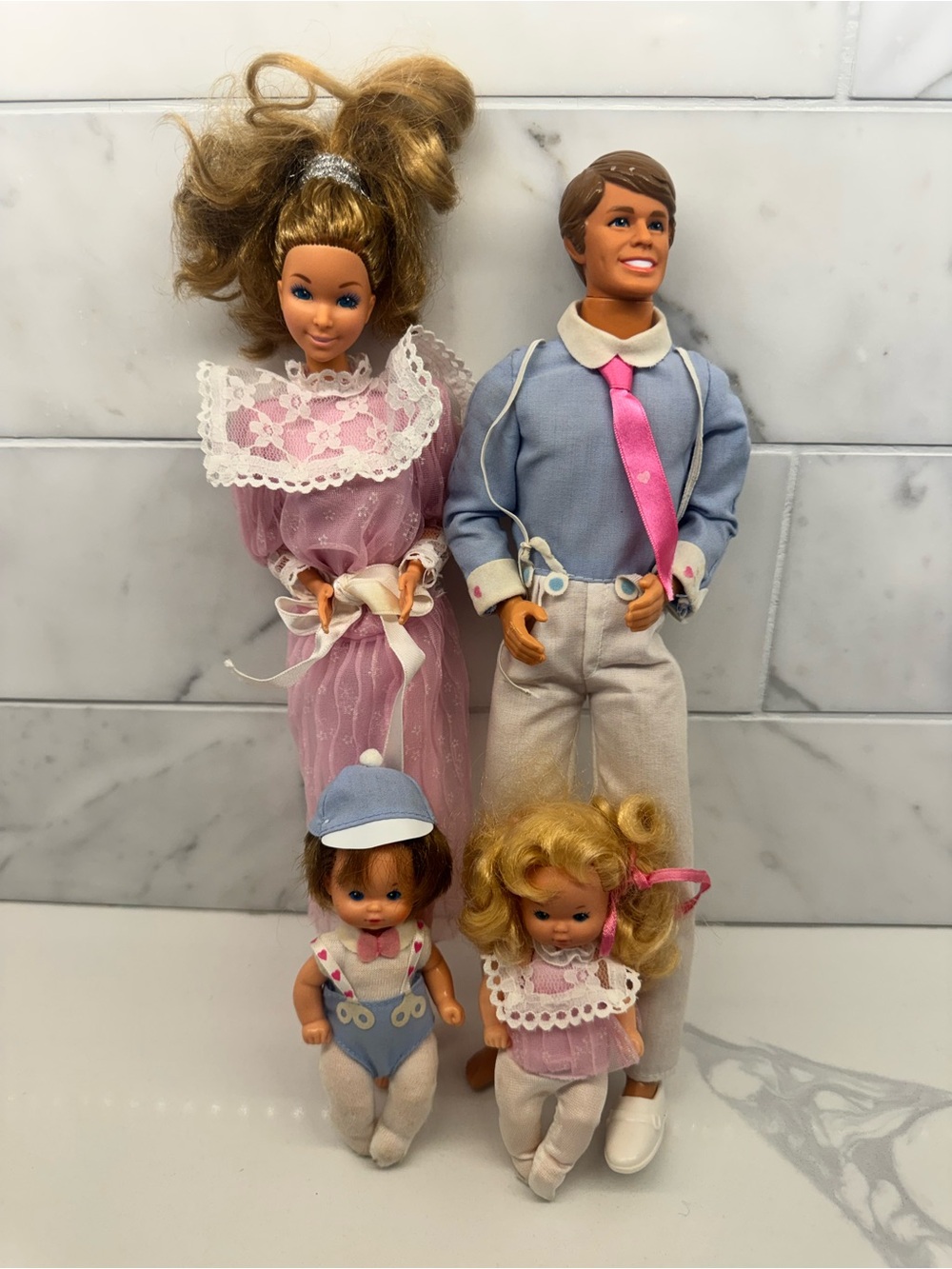 Vintage 1980s Mattel The Heart Family